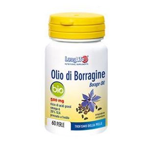 LONGLIFE OLIO BORRAGINE BIO 60 PERLE IN GELATINA