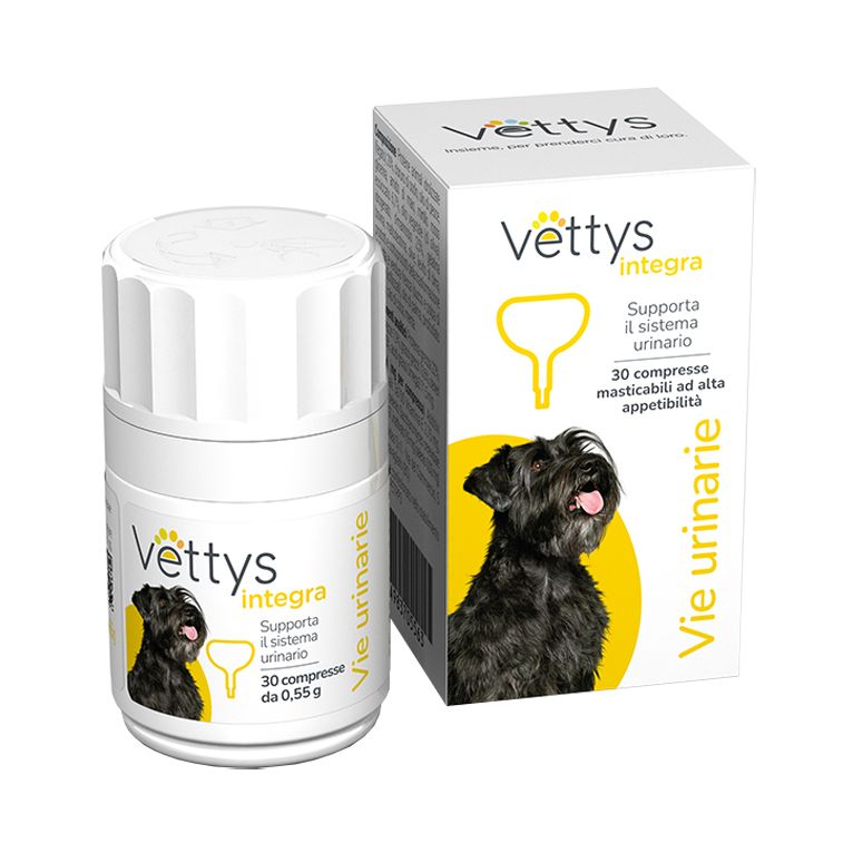 vettys integra vie urinarie cane 30 compresse masticabili