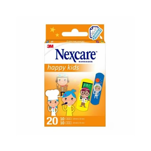 cerotti-nexcare-kids-plasters-professions-20-pezzi-assortiti
