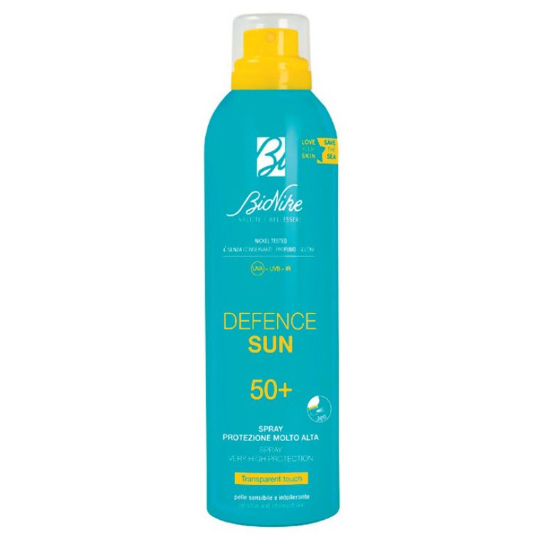 defence sun spray transparent touch 50+ 200 ml
