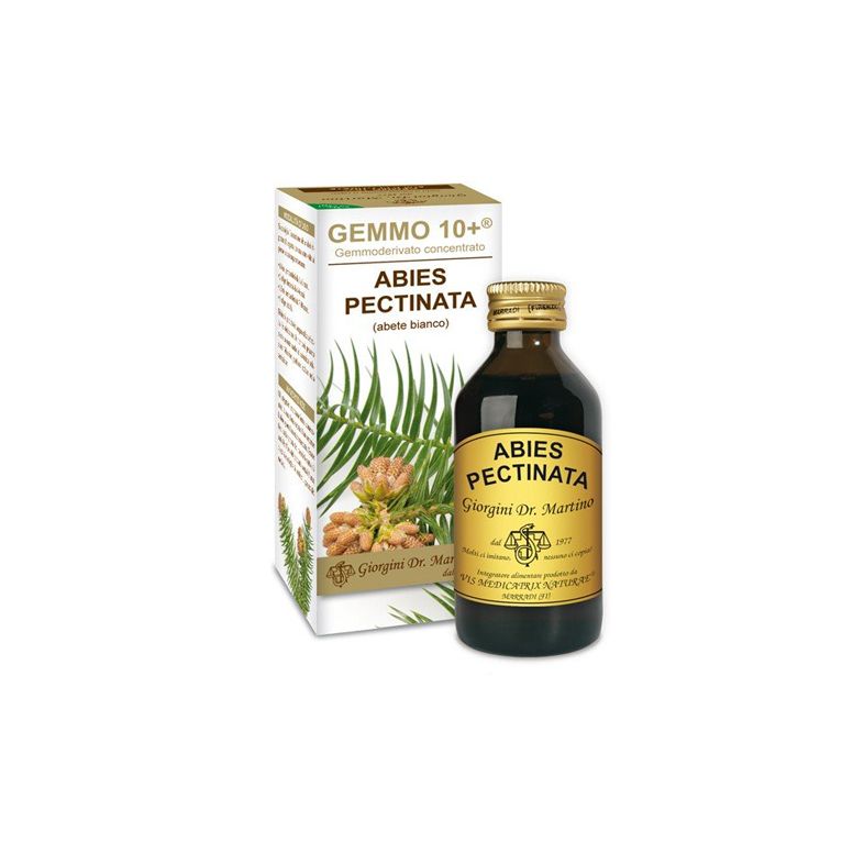 gemmo 10+ abete bianco 100 ml liquido analcolico