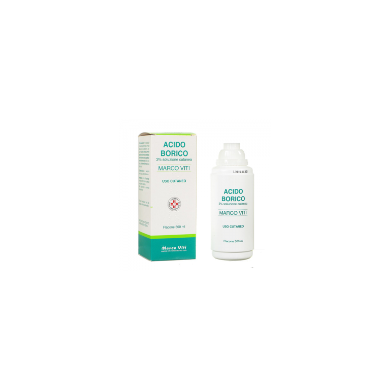 acido borico (marco viti) soluz cutanea 500 ml 3%
