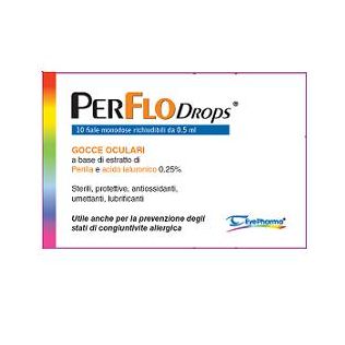 PERFLO DROPS GOCCE OCULARI 10 FIALE MONODOSE
