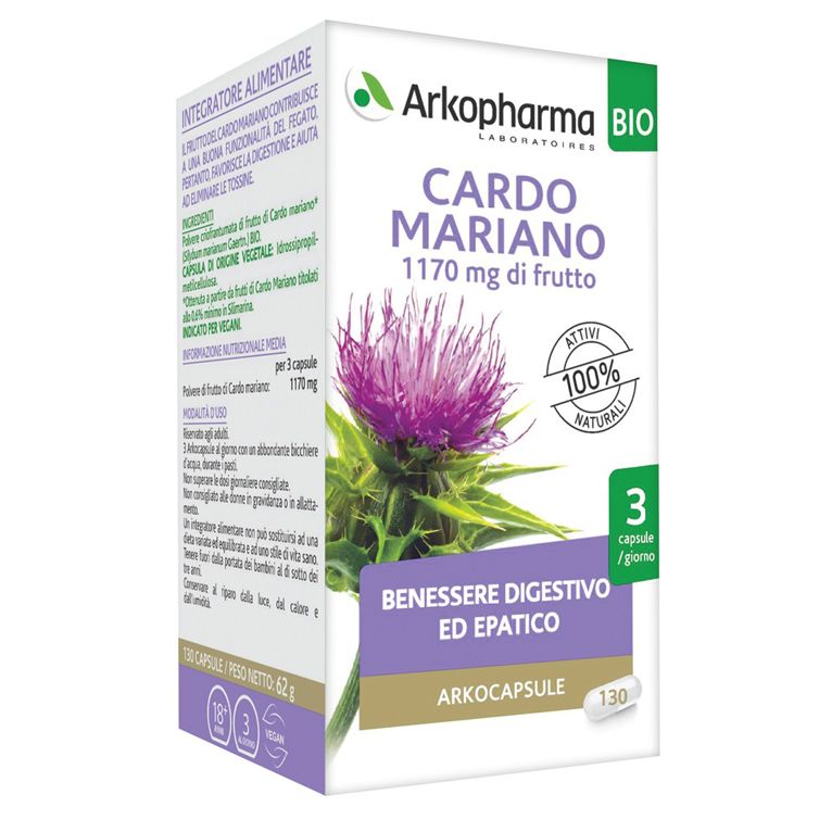 arko capsule cardo mariano bio 130 capsule