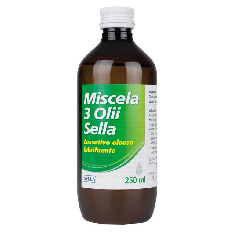miscela 3 olii lassativo 250 ml md