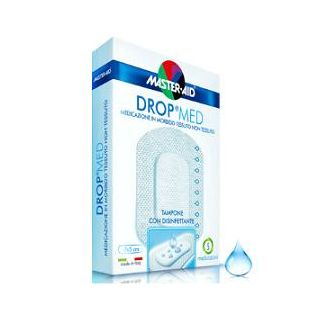 MEDICAZIONE COMPRESSA AUTOADESIVA DERMOATTIVA IPOALLERGENICAAERATA MASTER-AID DROP MED 10,5X25 3 PEZZI