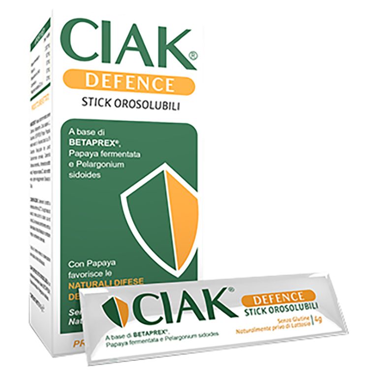 ciak defence 15 stick orosolubili