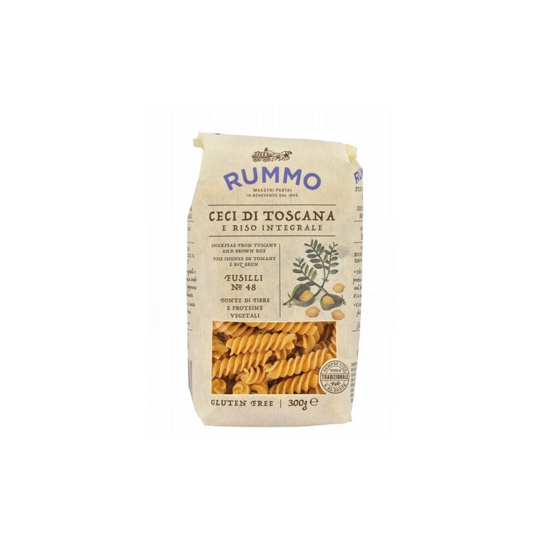 rummo fusilli n 48 ceci di toscana e riso integrale 300 g