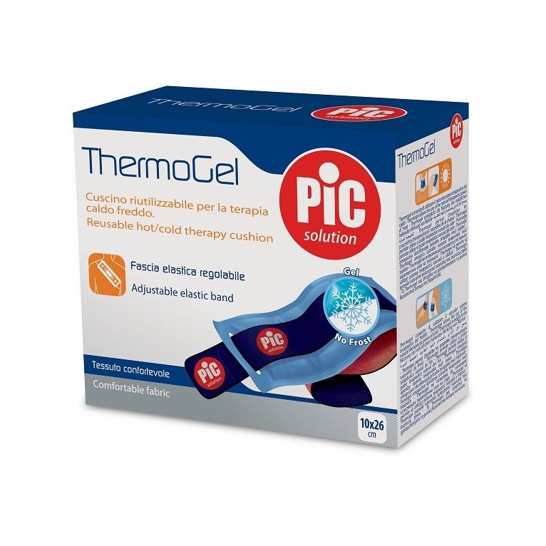cuscino thermogel terapia caldo freddo 10x26 cm con fasciaelastica itc
