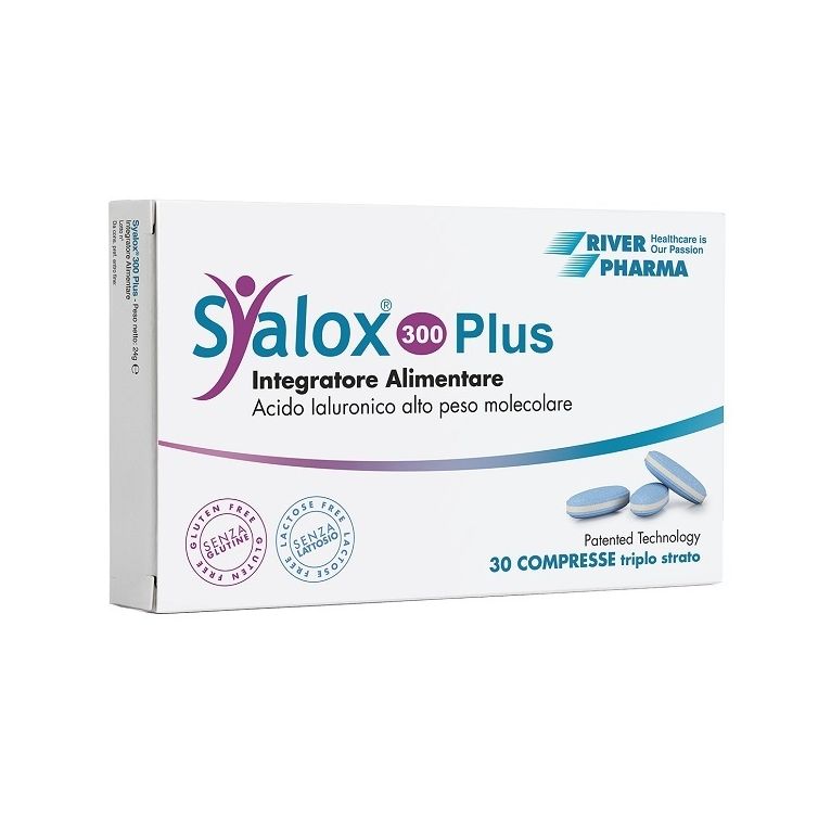 syalox 300 plus 30 compresse triplo strato senza glutine senza lattosio