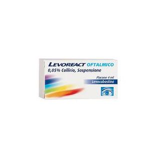 LEVOREACT OFTALMICO collirio 4 ml 0,5 mg/ml