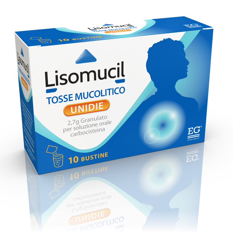 lisomucil tosse mucolitico unidie orale grat 10 bust 2,7 g