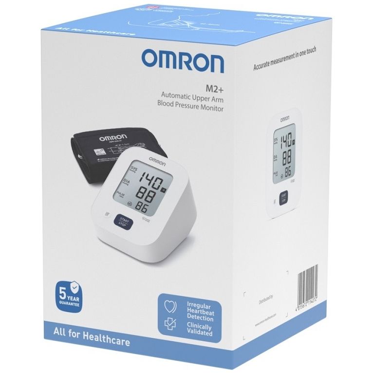 sfigmomanometro da braccio omron m2+