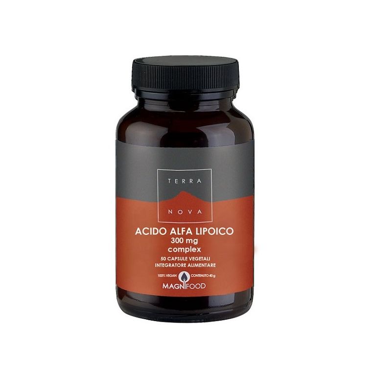 terranova acido alfa lipoico 300mg complex 50 capsule
