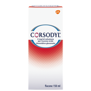 CORSODYL collut 150 ml 200 mg/100 ml
