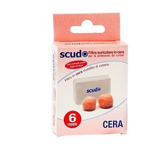 EARPLUG SCUDO CERA 6COPPIE 12P