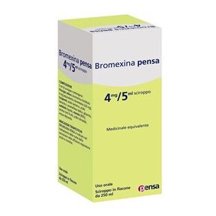 BROMEXINA (PENSA) sciroppo 250 ml 4 mg/5 ml