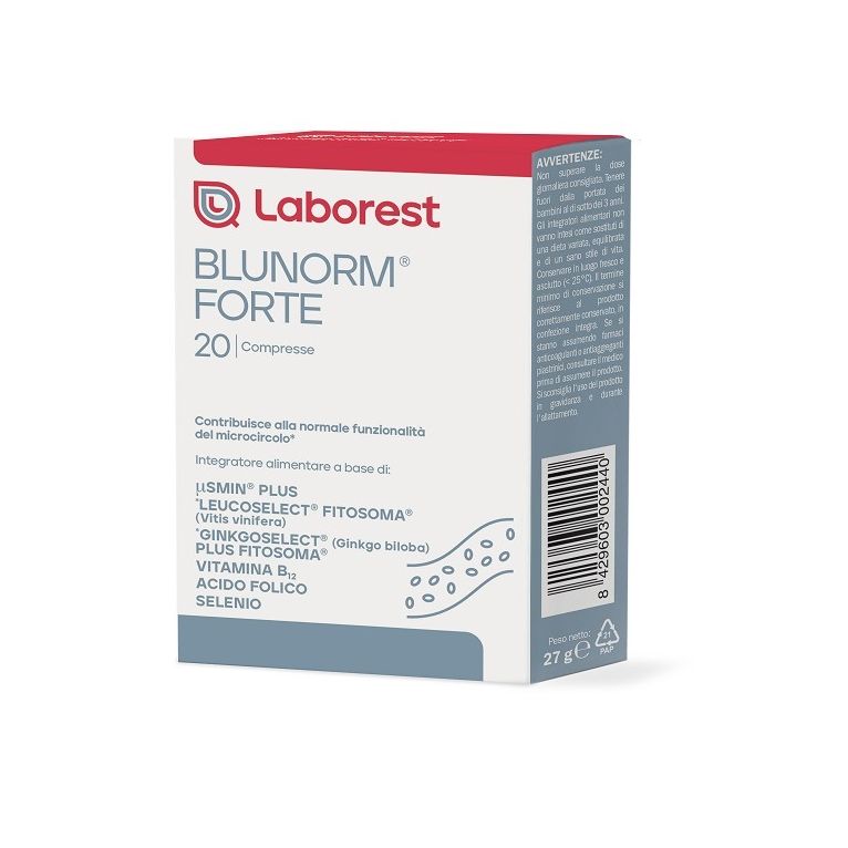 blunorm forte 20 compresse