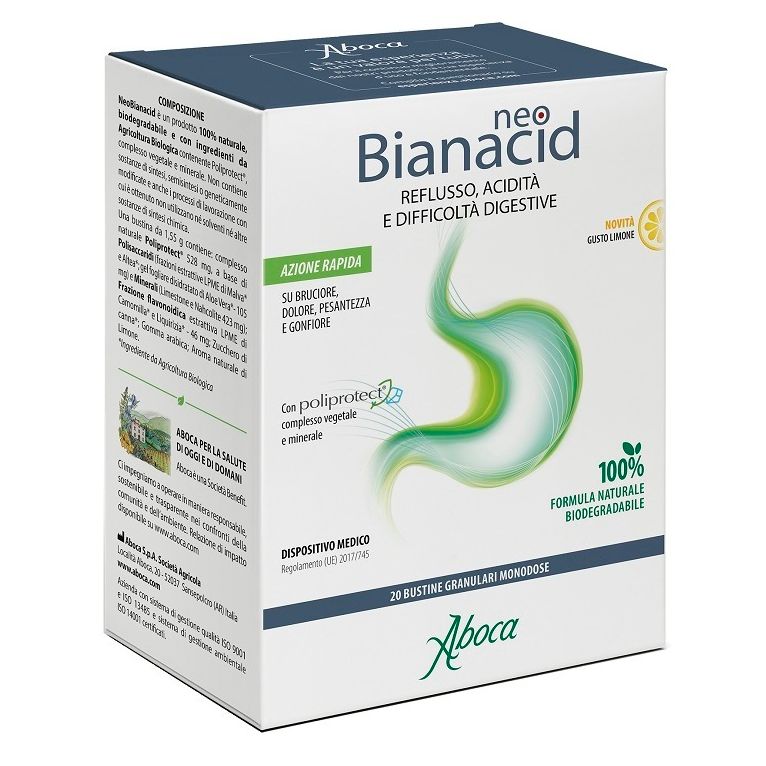 neobianacid 20 bustine limone