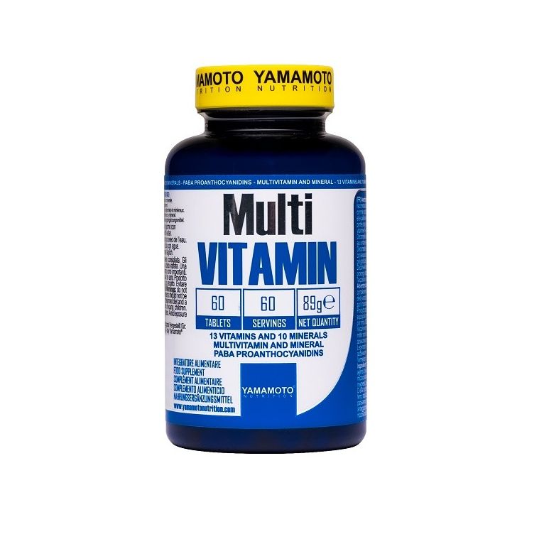 yamamoto nutrition multi vitamin 60 compresse