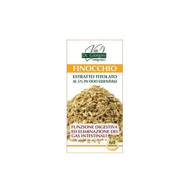 finocchio estratto titolato 60 pastiglie
