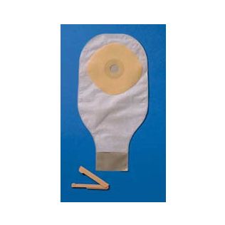 SACCA ILEOSTOMIA A FONDO APERTO OPACA MONO PEZZO CON BARRIERA PROTETTIVA SVILUPPATA SULLA TECNOLOGIA STOMAHESIVE SENZA VELCRO ILEODRESS PLUS 19/64MM 10 PEZZI