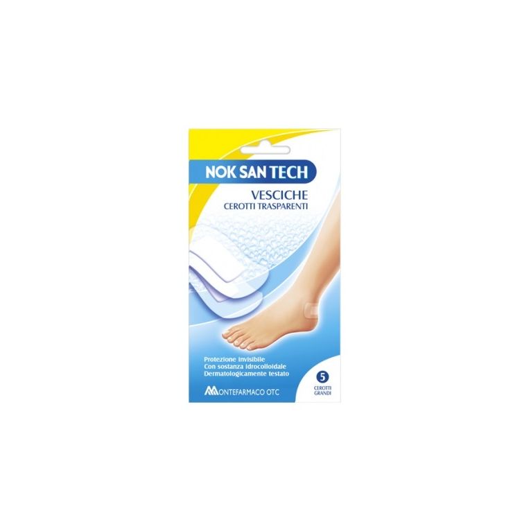 nok san tech cerotto vescicale grande 5 pezzi