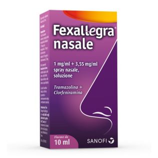 FEXALLEGRA NASALE spray nasale 10 ml 1 mg/ml + 3,55 mg/ml