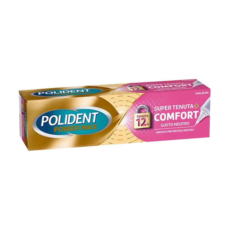 crema adesiva protesi dentali polident power max super tenuta+comfort 70 g
