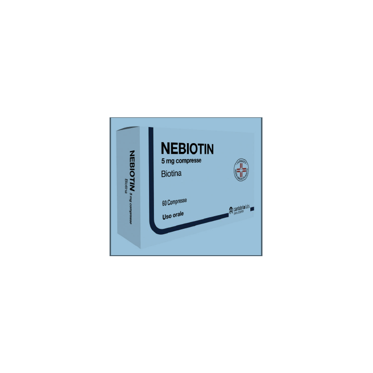 nebiotin 60 cpr 5 mg