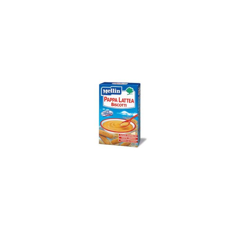 mellin pappa latte biscotti 250 g nuovo formato