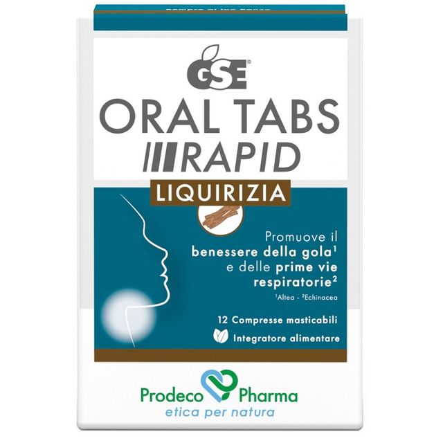 gse-oral-tabs-rapid-liquirizia-12-compresse-da-15-g