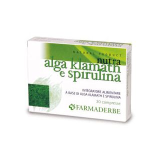 ALGA KLAMATH E SPIRULINA 30 COMPRESSE