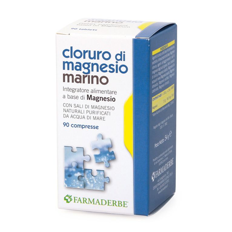 cloruro di magnesio marino 90 compresse