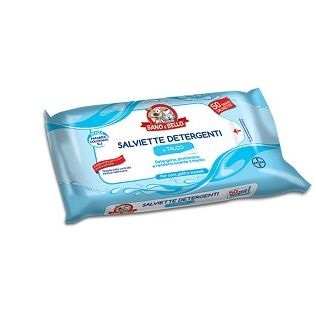 SANO E BELLO SALVIETTE DETERGENTI TALCO 50 MAXI SALVIETTE