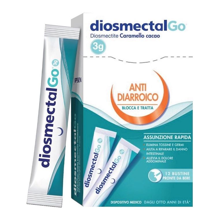 diosmectalgo caramello cacao 12 stick