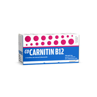 COCARNITIN B12 orale sosp 10 flaconcini 10 ml 500 mg + 2 mg