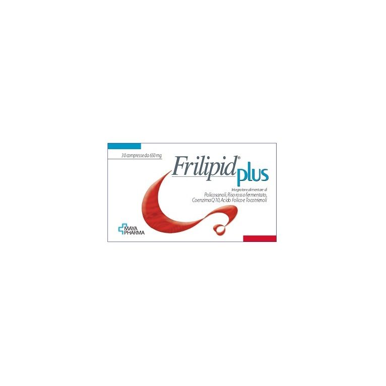 frilipid plus 30 compresse da 650 mg senza glutine naturalmente privo di lattosio