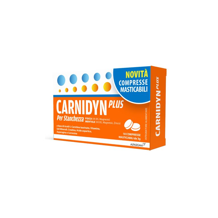 carnidyn plus 18 compresse masticabili
