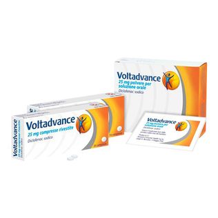 VOLTADVANCE 10 cpr riv 25 mg