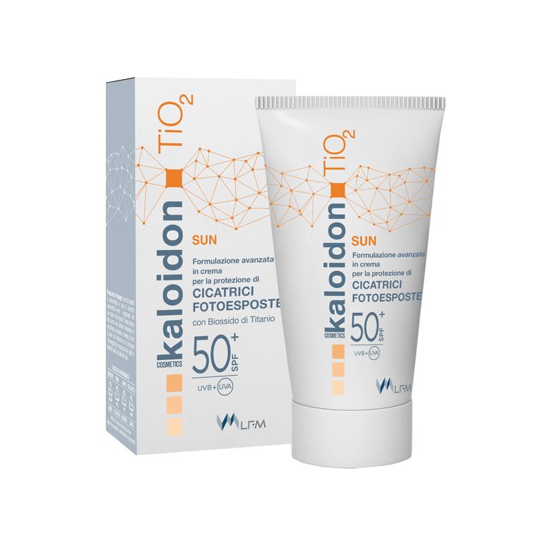 kaloidon tio2 crema cicatrici spf50+ 50 ml