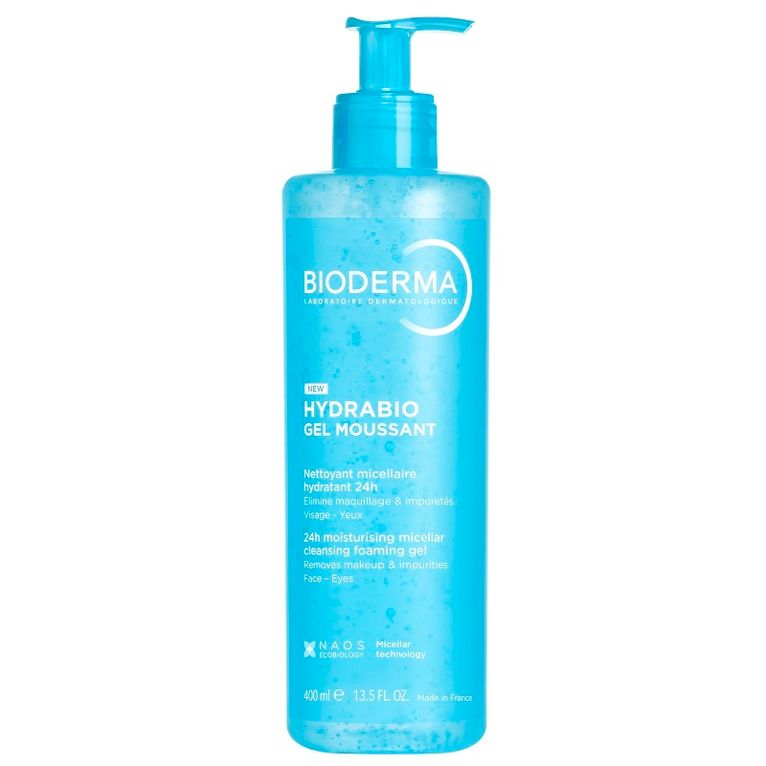 hydrabio gel moussant 400 ml