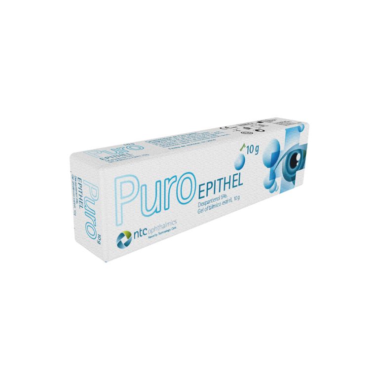 gel oftalmico con dexpantenol 5% puro epithel 10 g