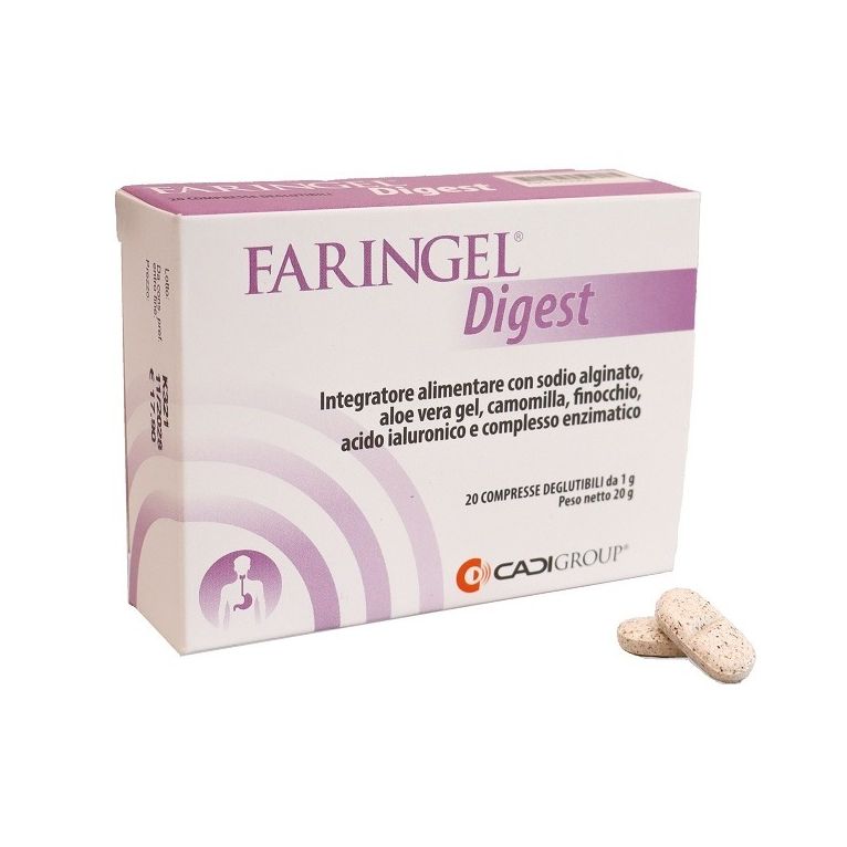 faringel digest 20 compresse deglutibili
