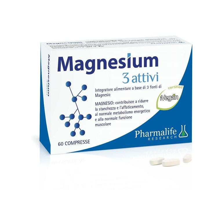 magnesium 3 attivi 60 compresse