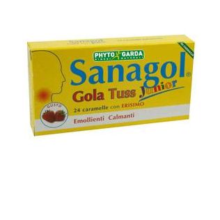 SANAGOL GOLA TUSS JUNIOR FRAGOLA 24 CARAMELLE