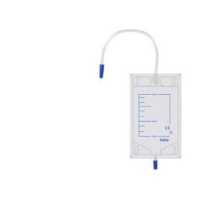 SACCA DI DRENAGGIO DA GAMBA PER INCONTINENZA TUBO 10 CM 10 PEZZI