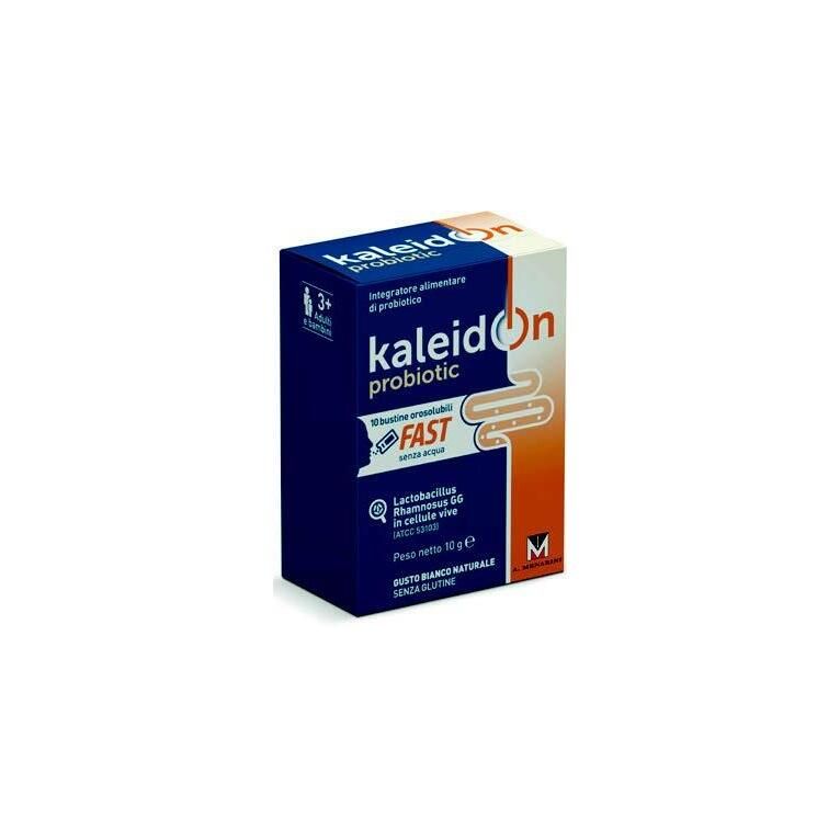 kaleidon probiotic fast frutti di bosco 10 buste orosolubili