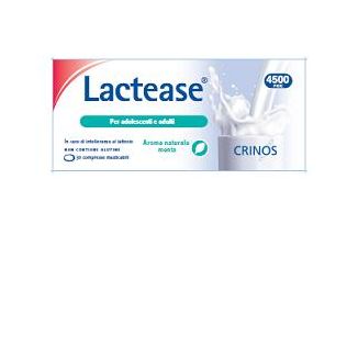 LACTEASE 4500 FCC AROMA MENTA 30 COMPRESSE MASTICABILI