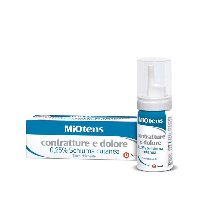 miotens contratture e dolore schiuma cutanea 30 ml 0,25%